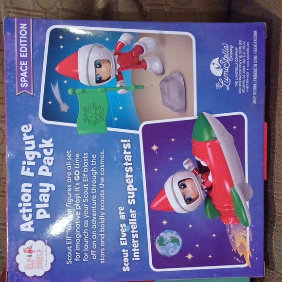 2 New Elf On The Shelf Action Figure Play Packs Space and Outdoor Editions - Picture 5 of 5